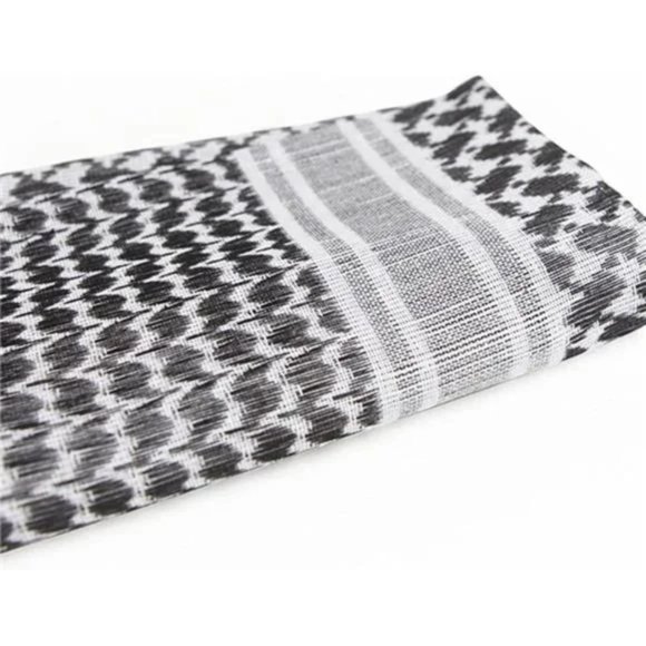 New Scarf Military Shemagh Tactical Desert Keffiyeh Head Neck Scarf Arab Wrap - Picture 3 of 7